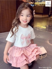 Set Melisa nơ hồng
