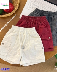 Quần short Banbino trắng túi hộp