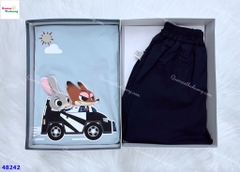 Bộ áo xanh cáo & thỏ 3D