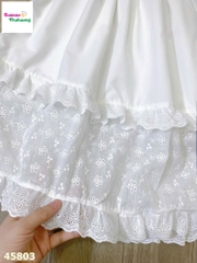 Chân váy Melisa trắng