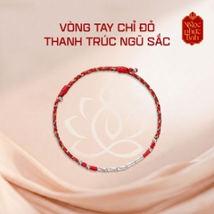 Vòng Tay Chỉ Ngũ Sắc Thanh Trúc