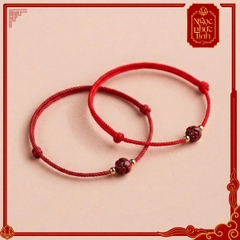 Vòng Tay Chỉ Đỏ Liên Hoa Chu Sa