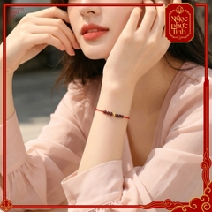 Vòng Tay Chỉ Đỏ Hồng Ngọc Lựu