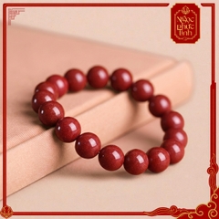 Vòng Tay Đá Chu Sa Tự Nhiên - 6mm
