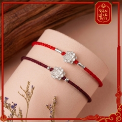 Vòng Tay Chỉ Đỏ Trúc Tâm Hoa