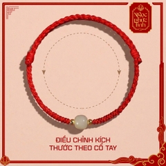 Vòng Tay Chỉ Đỏ Ngọc Bích