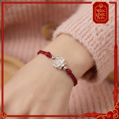 Vòng Tay Chỉ Đỏ Trúc Tâm Hoa