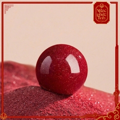 Vòng Tay Đá Chu Sa Tự Nhiên - 12mm