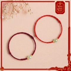 Vòng Tay Chỉ Đỏ Ngọc Bích
