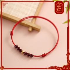 Vòng Tay Chỉ Đỏ Hồng Ngọc Lựu