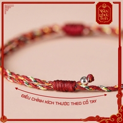 Vòng Tay Chỉ Ngũ Sắc Linh Ngư