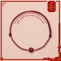 Vòng Tay Chỉ Đỏ Ngọc Châu Chu Sa