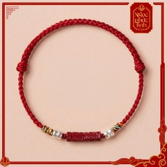 Vòng Tay Chỉ Đỏ Lục Tự Đại Minh Chú