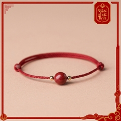 Vòng Tay Chỉ Đỏ Ngọc Châu Chu Sa