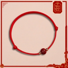 Vòng Tay Chỉ Đỏ Liên Hoa Chu Sa