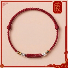 Vòng Tay Chỉ Đỏ Lục Tự Đại Minh Chú