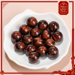 Vòng Tay Đá Mắt Hổ Đỏ Kinh Luân - 10mm