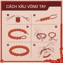 Vòng Tay Đá Mắt Hổ Xanh Kinh Luân - 10mm