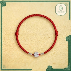 Chỉ Đỏ Hoa Sen Đốt Trúc - Đỏ Tươi - Có Hộp