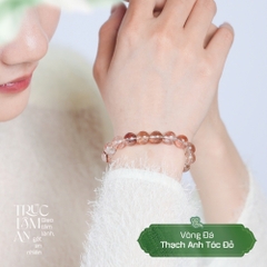 Hạt Đá Thạch Anh Tóc