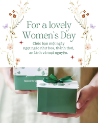 Set bánh Daisy - Happy Women's Day