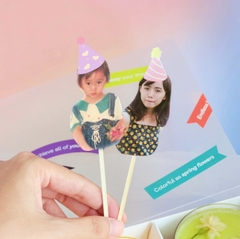 Que gắn hình