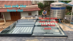 Giếng Trời Thông Minh Trượt Tự Động Ngang