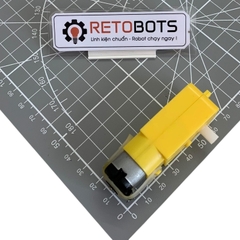 Động Cơ Giảm Tốc Vàng TT Trục Kép 3-6VDC