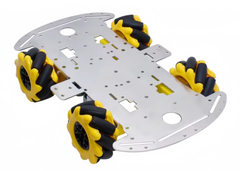 Bộ Khung Xe Robot 4 Bánh Mecanum kèm Động Cơ TT 3-6V