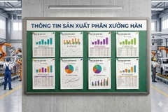 Bảng Ghim Nỉ Treo Tường Cao Cấp Màu Xanh Lá T6006 Cỡ Lớn VADOTO