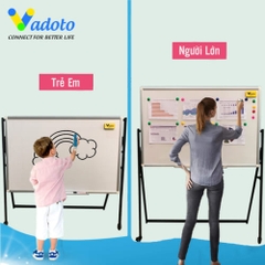 Bảng Từ Trắng Chân Đẩy Gấp Xếp Gọn Vadoto Dynamic