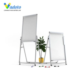 Bảng Flipchart Đào Tạo Đội Nhóm - Bảng Dạy Học Chân Gấp Gọn, Thay Đổi Chiều Cao Flipchart Vadoto EcoTech