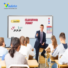 Bảng Từ Trắng Viết Bút Lông Không Dòng Kẻ Vadoto Nanotech