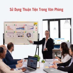 Bảng Từ Trắng Chân Đẩy Gấp Xếp Gọn Vadoto Dynamic