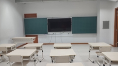 Hệ Bảng Trượt Liền Khối Dạy Học Tiểu Học – 2 Bảng Trượt Kết Hợp Màn Hình