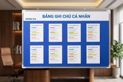 BẢNG GHIM NỈ XANH DƯƠNG T6008 CỠ NHỎ VADOTO