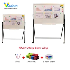 Bảng Từ Trắng Chân Đẩy Gấp Xếp Gọn Vadoto Dynamic
