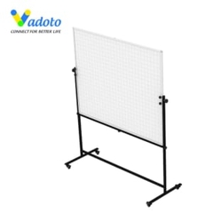 Bảng Lật 2 Mặt Trắng Khung Oval Cao Cấp , Thay Đổi Chiều Cao Vadoto Nanotech