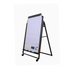 Bảng Flipchart Kẹp Giấy - Chân Oval Gấp Gọn - Bảng Đào Tạo Chuyên Nghiệp Vadoto