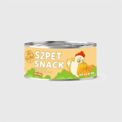 S2 PET SNACK 80G – Pate chó và mèo giàu dinh dưỡng , bồ sung Vitamin và khoáng chất