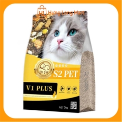S2 PET V1 plus 5kg Hạt siêu topping cho mèo mọi lứa tuổi