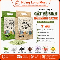 Com bo 2 bịch cát đậu lành chính hãng catsme