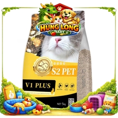S2 PET V1 plus 5kg Hạt siêu topping cho mèo mọi lứa tuổi