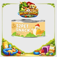 S2 PET SNACK 80G – Pate chó và mèo giàu dinh dưỡng , bồ sung Vitamin và khoáng chất