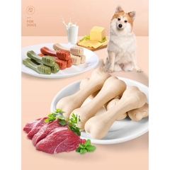 Bánh Thưởng Cho Chó Xương Orgo Bổ Sung Canxi & Sạch Răng