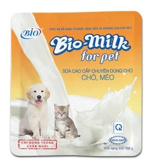 Sữa bột cho chó mèo bio milk