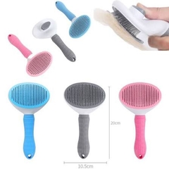 lược chải lông có nút bấm
