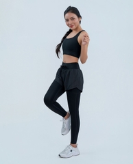 Áo bra thể thao nữ cổ U lưng cut out