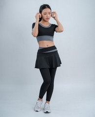 Áo bra thể thao nữ phom croptop hai lớp