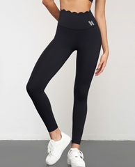 Set đồ tập yoga nữ sóng biển chéo vai Flow